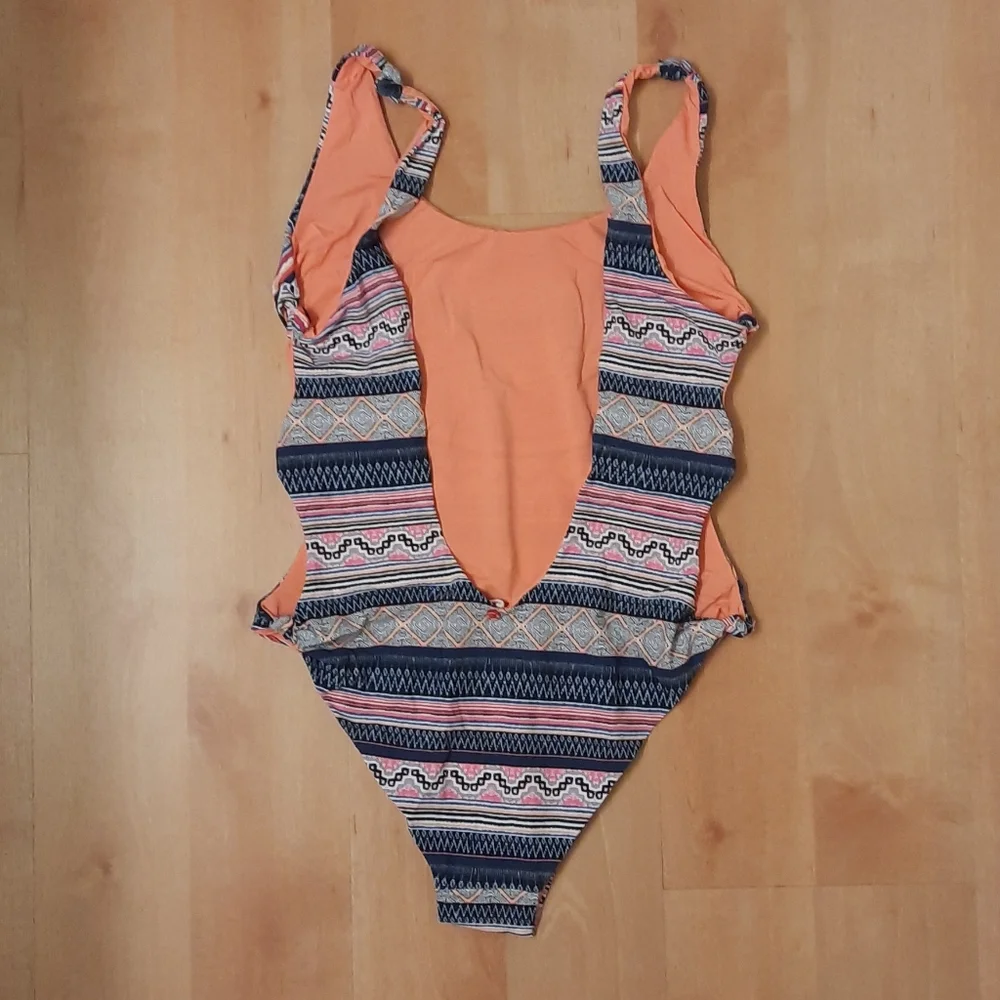 Red Carter Coral Reef Festival Swimsuit